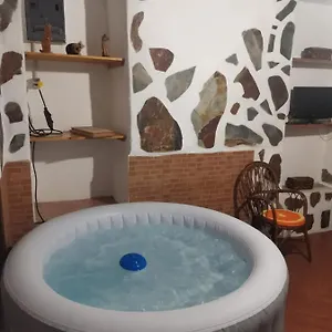  Сasa de vacaciones Casita Rural Con Jacuzzi Climatizado.